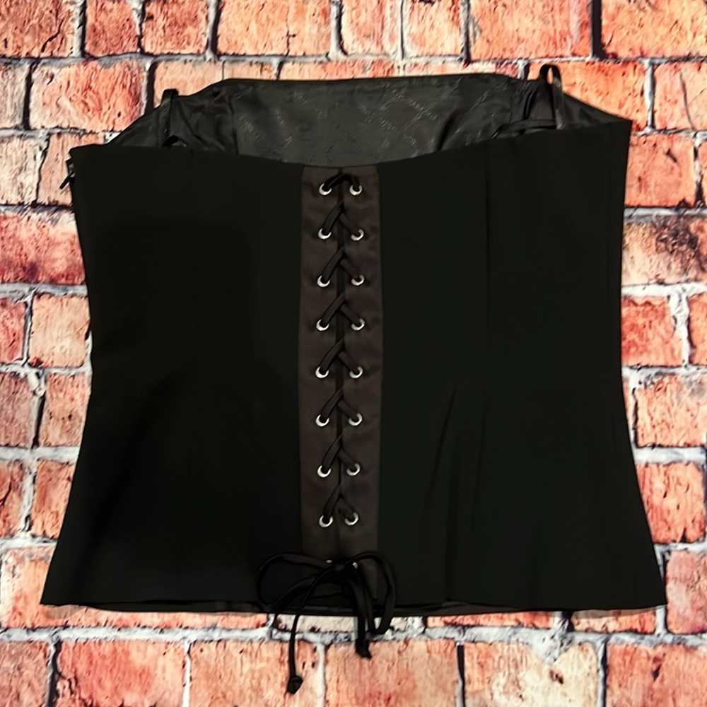 Vintage BCBGMAXAZRIA | Black élégant corset (90s)